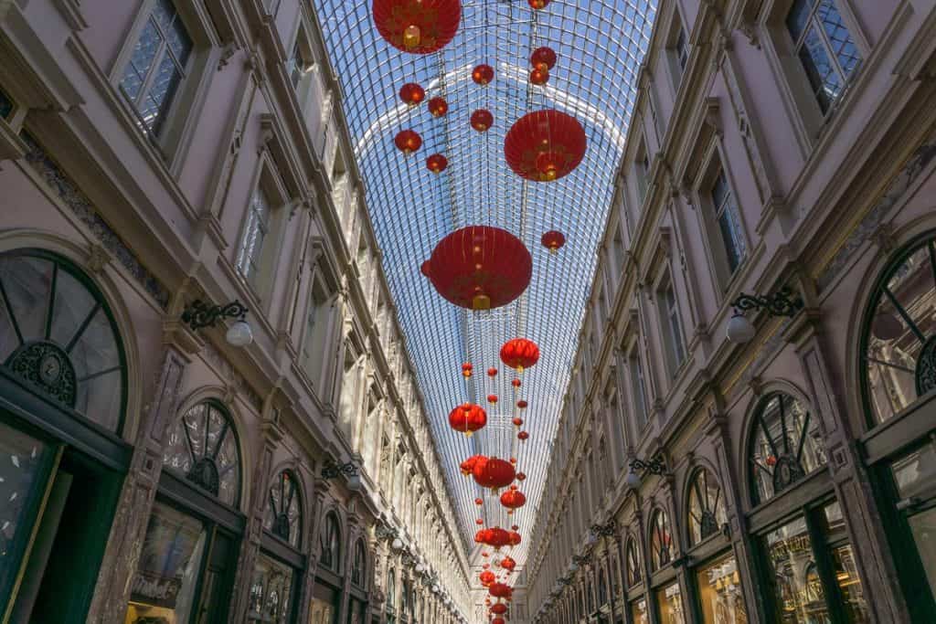 Brussels in winter - Galeries Royale