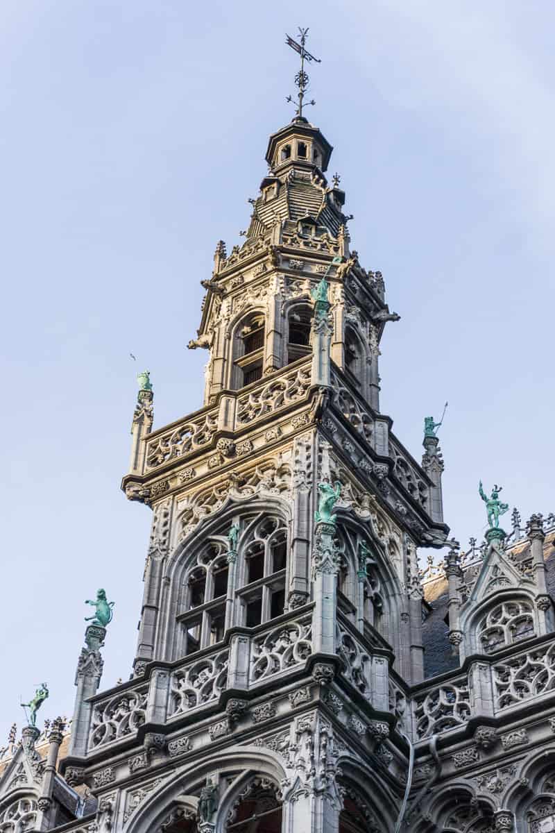Brussels in winter
