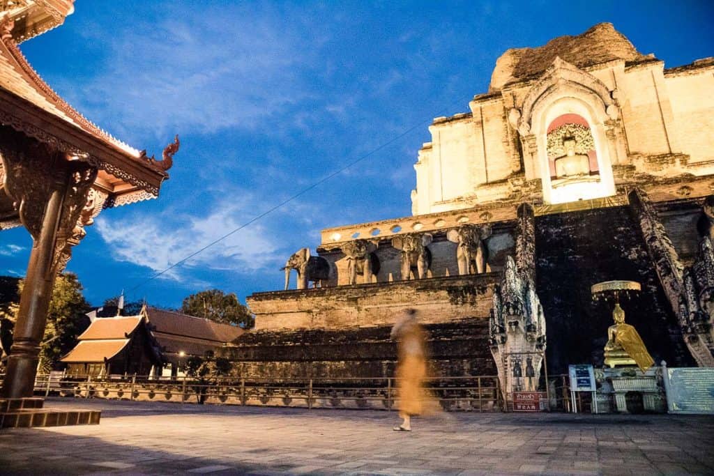 Day 1 - The ruins of Wat Chedi Luang in Chiang Mai - Thailand