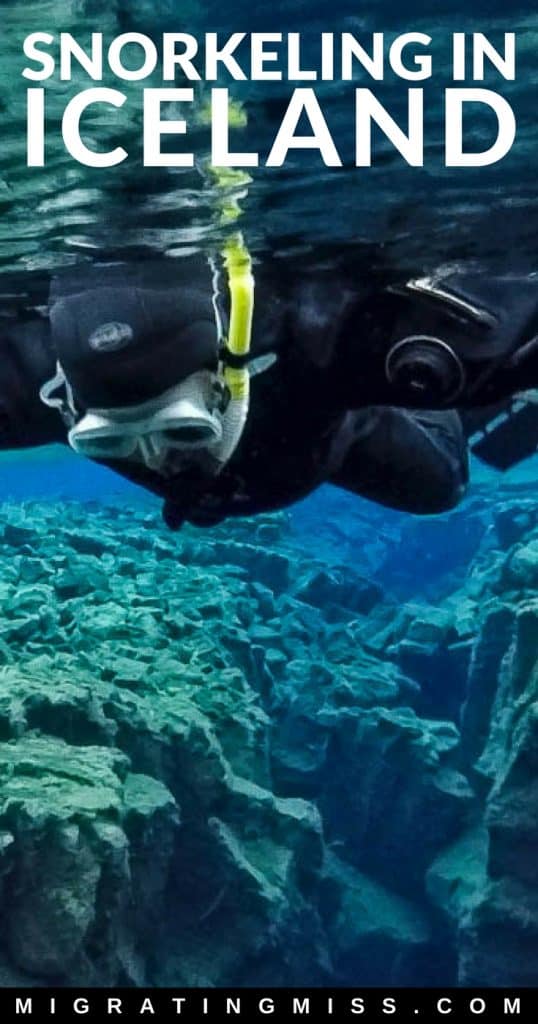 Snorkeling Silfra Iceland - What you need to know about one of the best things to do in Iceland! Snorkeling at Silfra, even in winter, is an amazing Iceland experience. 