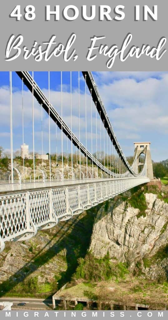 Top things to do when you have 2 days in Bristol, England, plus where to stay, what to eat, and how to get there! 