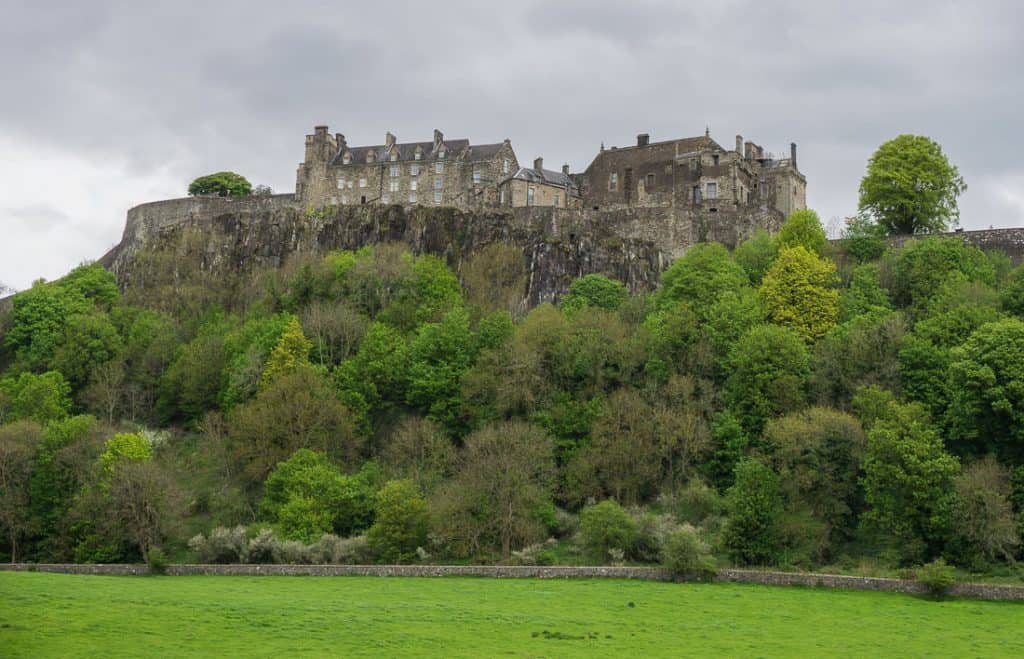 Stirling Castle from below - Things to Do in Stirling with Kids