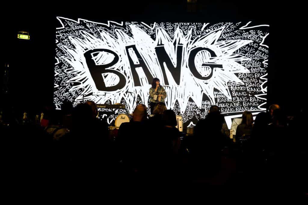 Edinburgh International Book Festival - Stand Up Poetry on stage