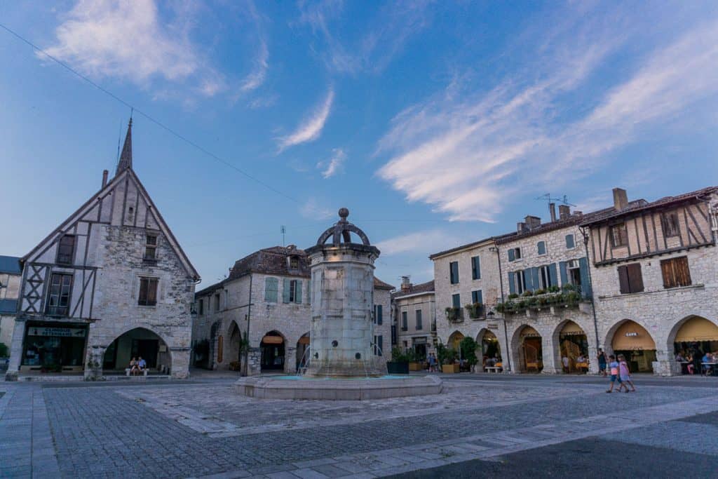 Beautiful village in the Dordogne - Eymet