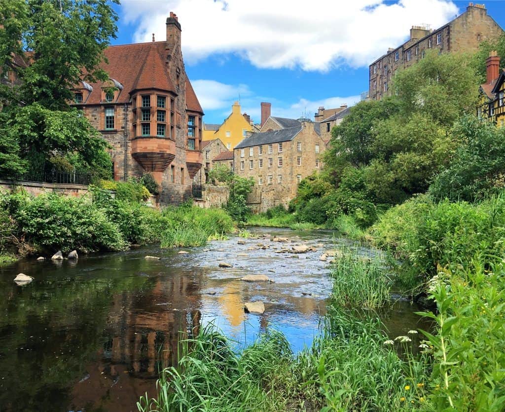 River at Dean Village Edinburgh