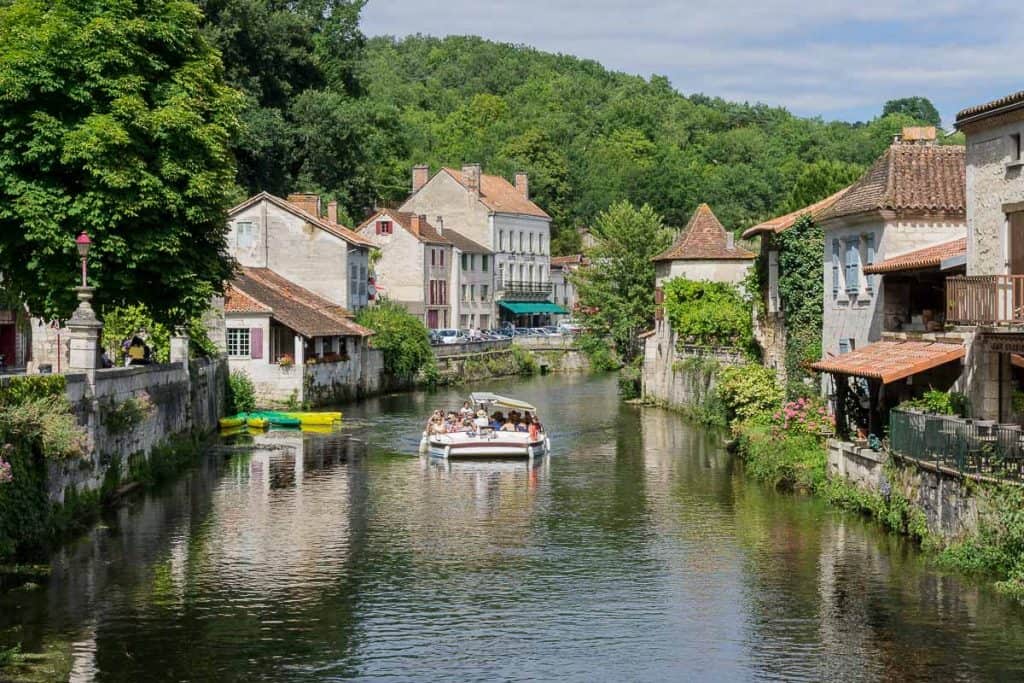 Beautiful village in the Dordogne - Brantome