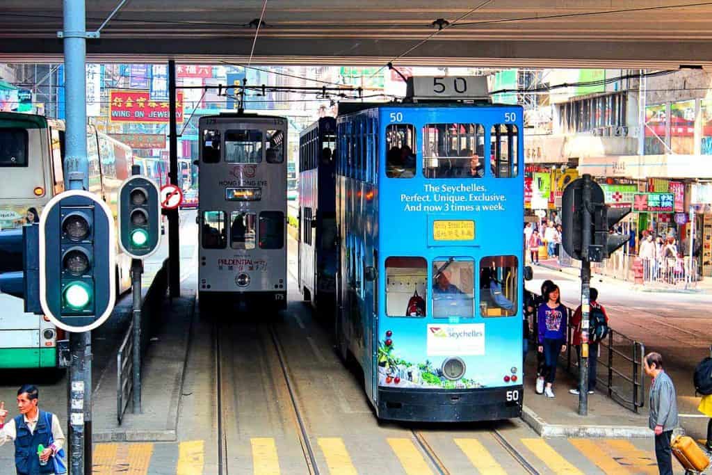 Hong Kong Itinerary 3 days - Ding Ding Trams