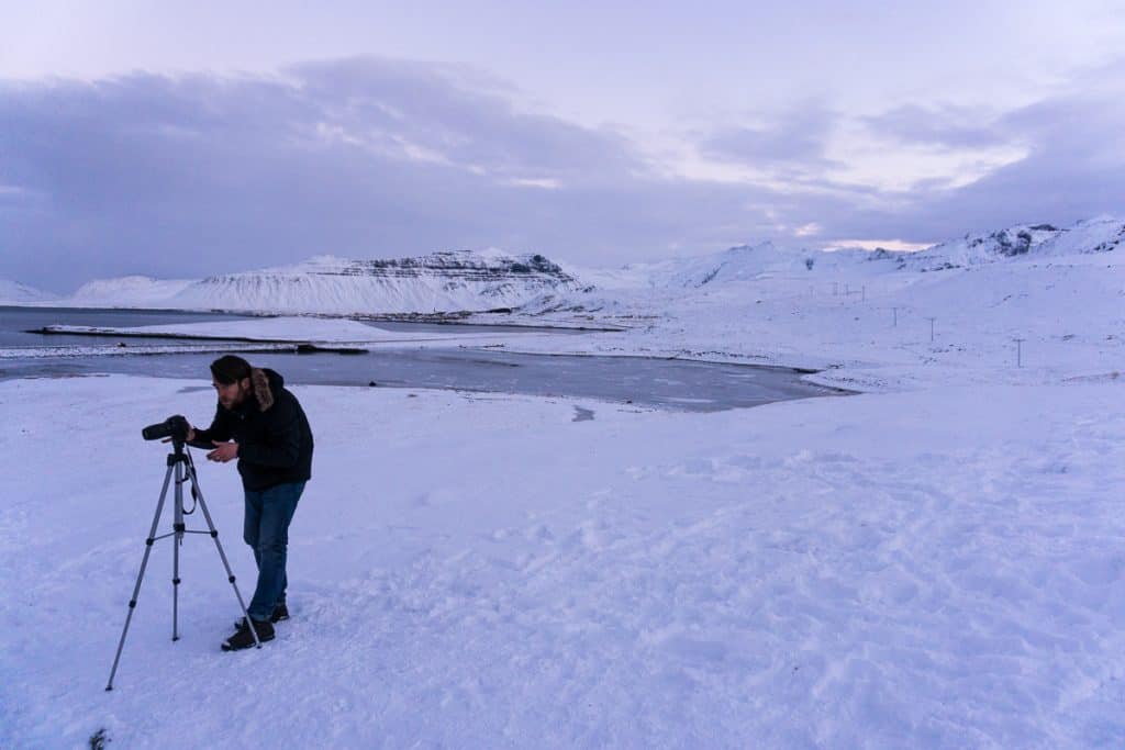 Iceland winter tours: winter landscape