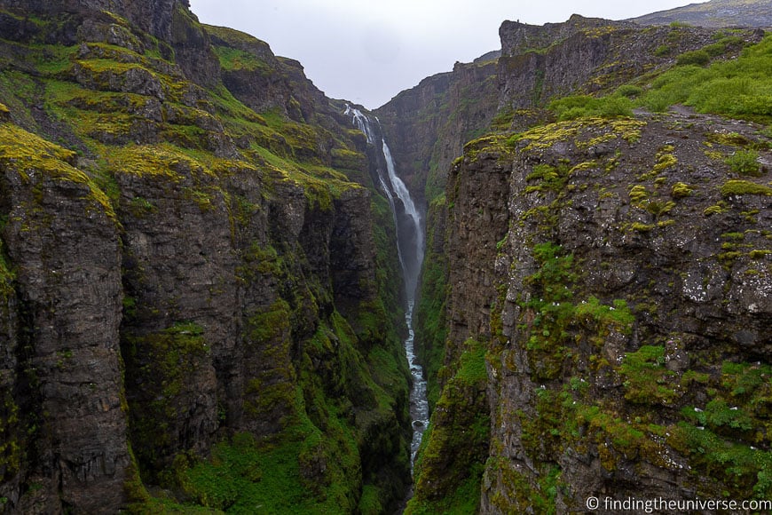 Hikes in Iceland - Glymur Waterfall