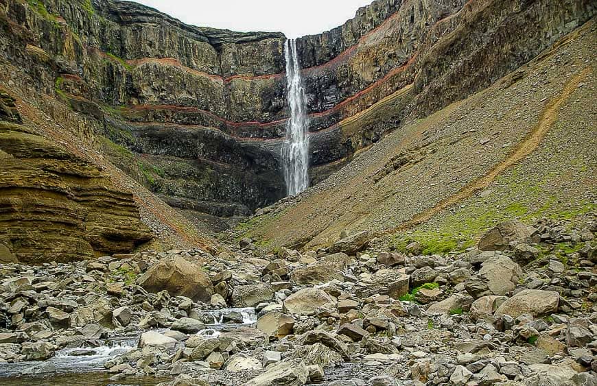 Hikes in Iceland - Hengifoss