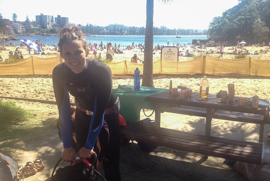 Living in Sydney - Weekend Scuba Diving in Manly