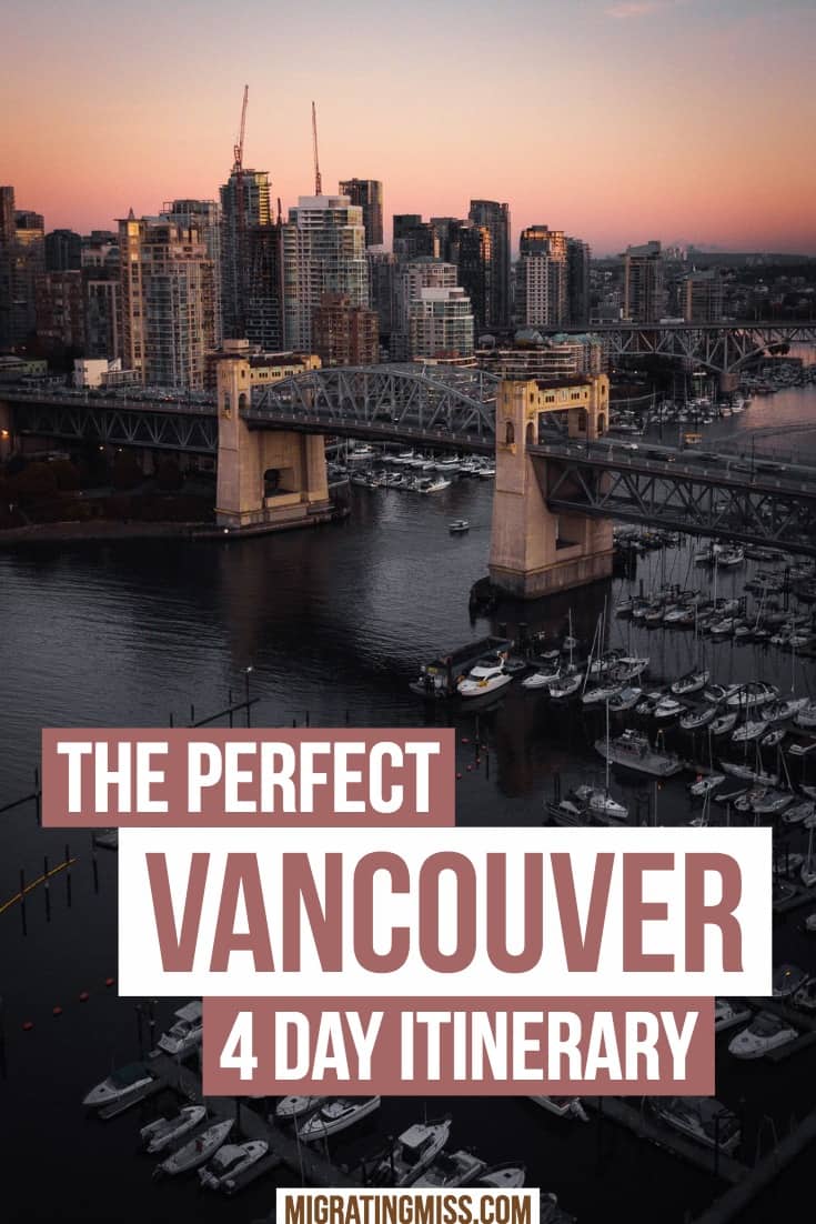 trip planning vancouver