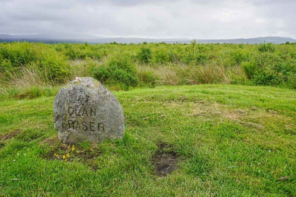 Gravesite at Culloden Scotland
