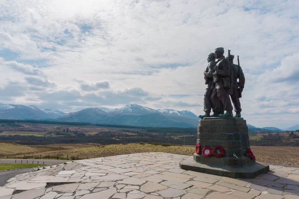 Scotland Landmarks - Commando Memorial Spean Bridge