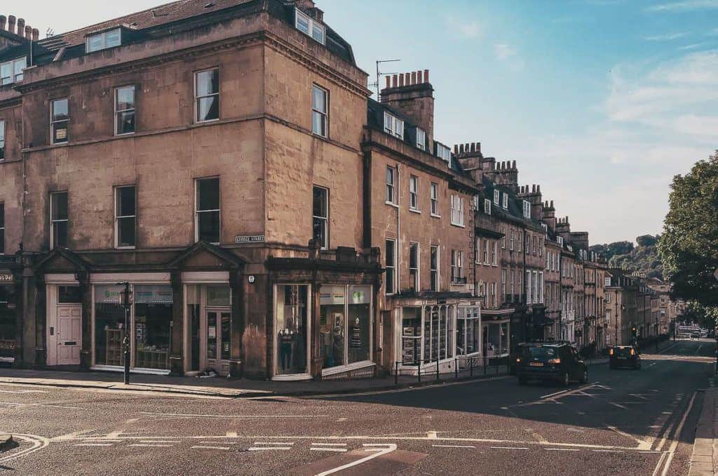 Babymoon Destinations Europe-Bath - Street in Bath