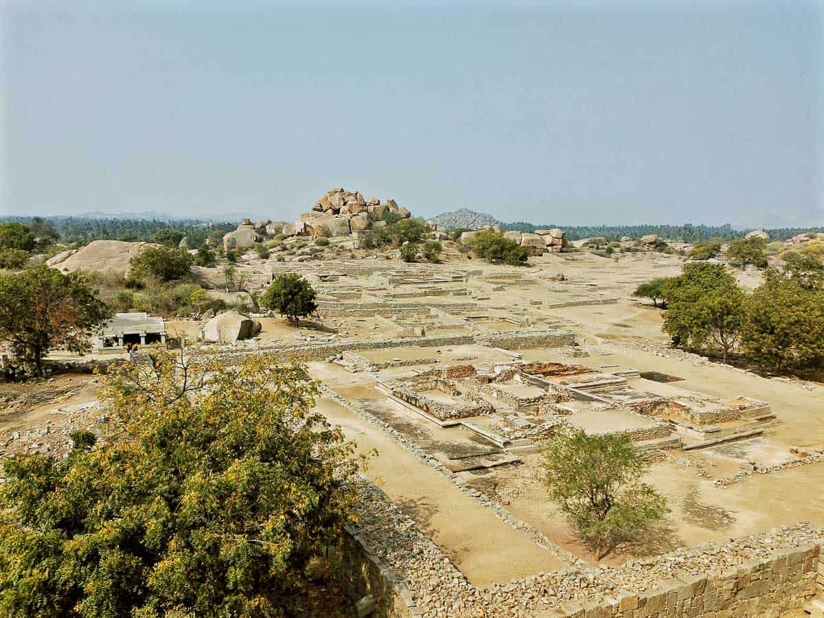 View over Hampi India
