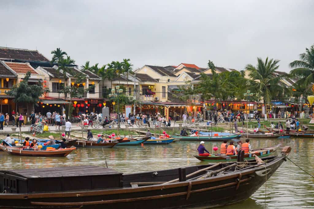 Hoi An Itinerary -River in Hoi An Old Town