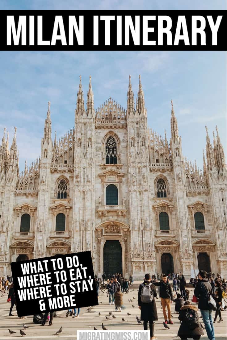 Milan Itinerary - 2 Days in Milan