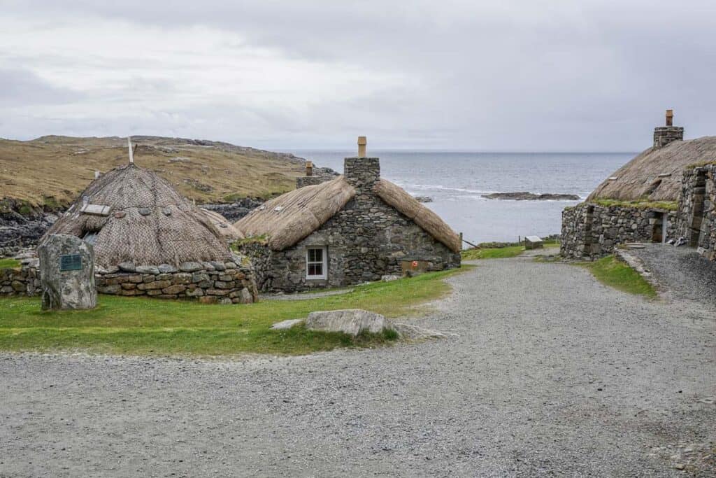 Blackhouse Village on the Isle of Lewis