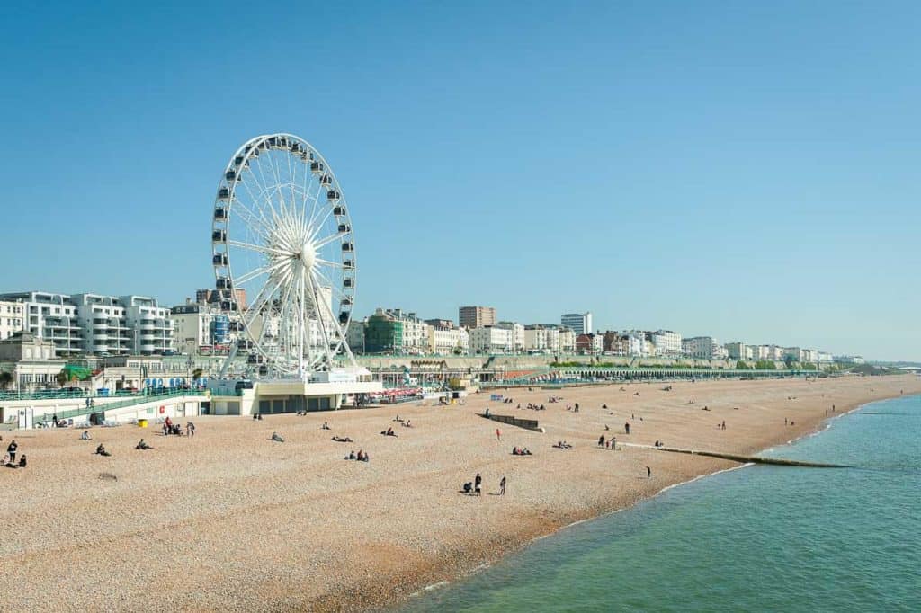 Brighton Beach and Pier - Places to visit in Southern England