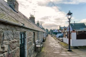 Aberdeen with Kids - Footdee Street