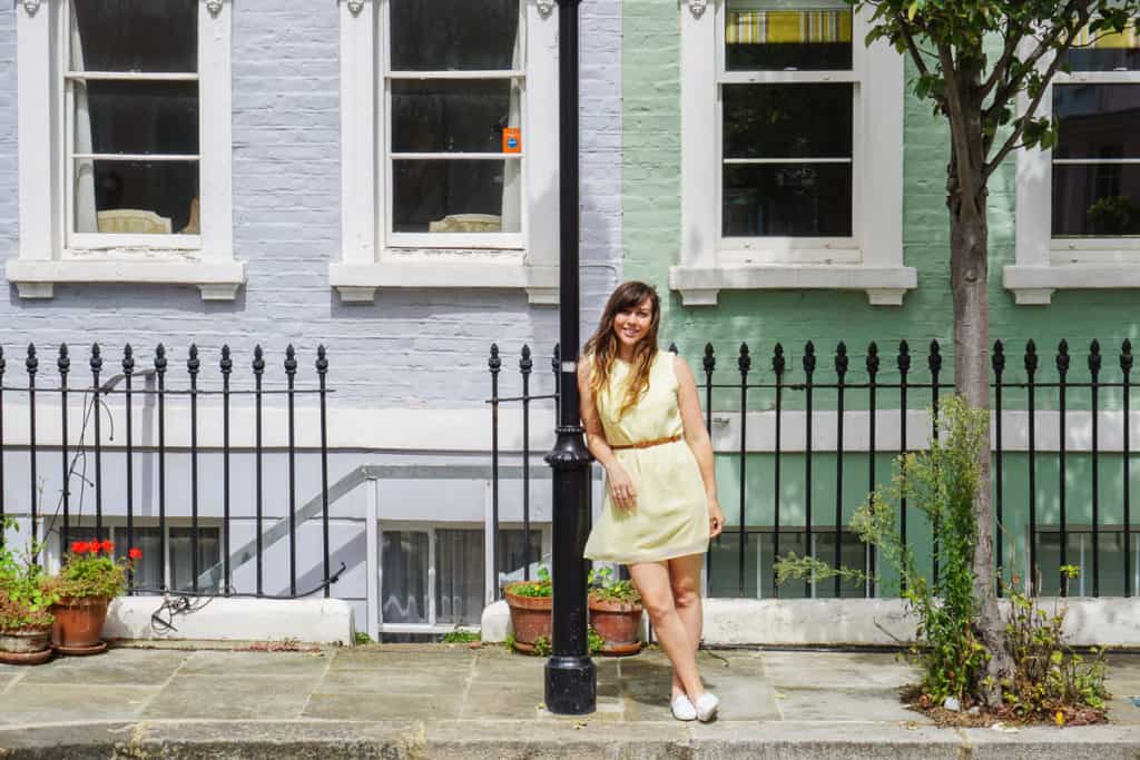 Colourful London Houses - Four Day London itinerary