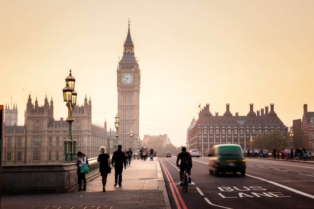 London Four Day Itinerary - Big Ben and Westminster Bridge