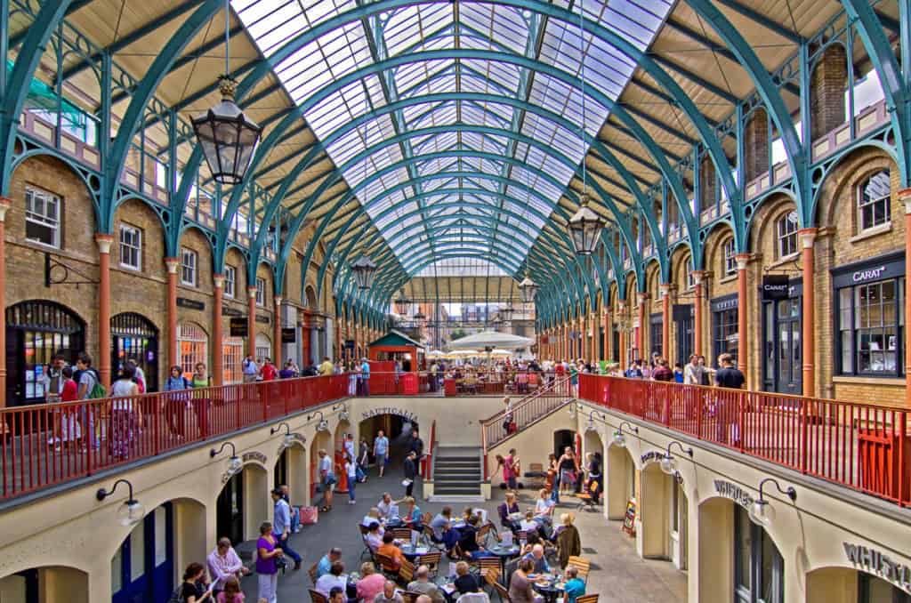 Covent Garden - How to Spend Four Days in London on a Budget