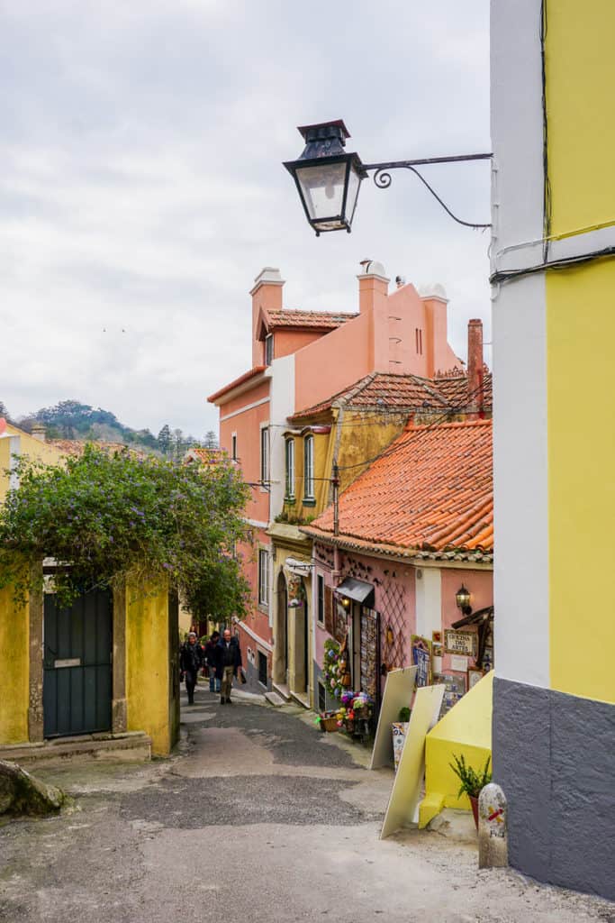 View in Sintra Street - One Day in Sintra Portugal