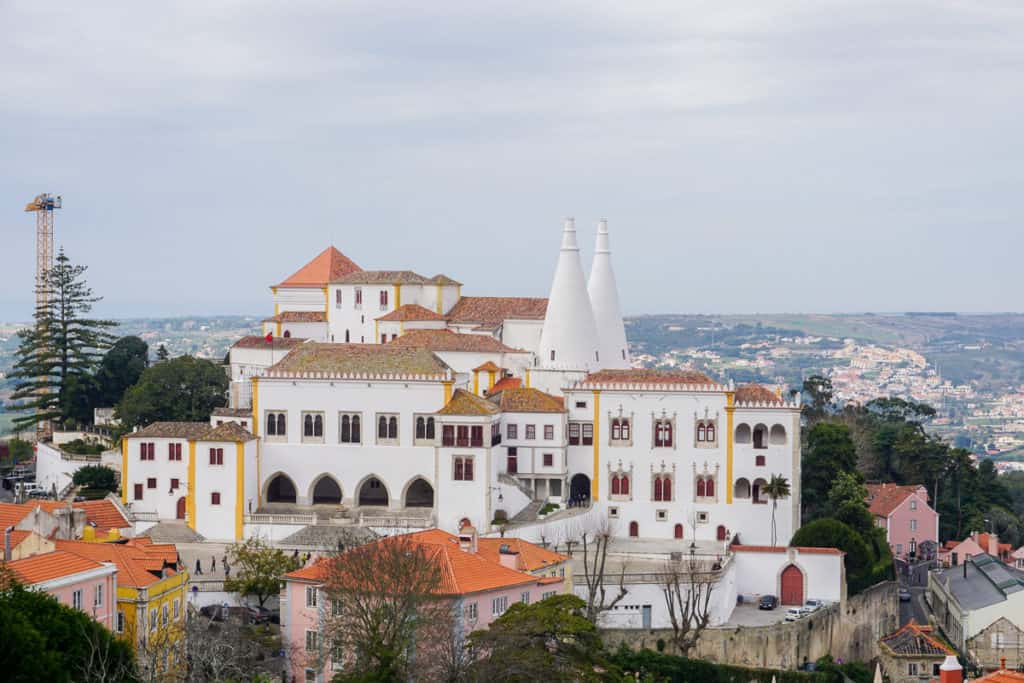 View Over Sintra Portugal - One Day in Sintra Portugal