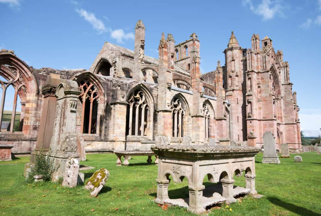 Melrose Abbey - Things to Do in the Scottish Borders