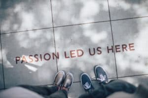 Social Media Tips for Bloggers - Feet and Passion Led Us Here Sign
