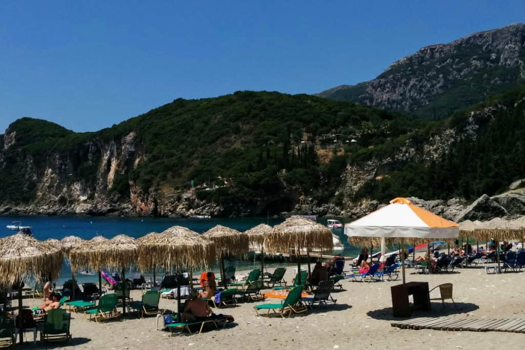 Best Greek Islands for Families - Beach in Corfu