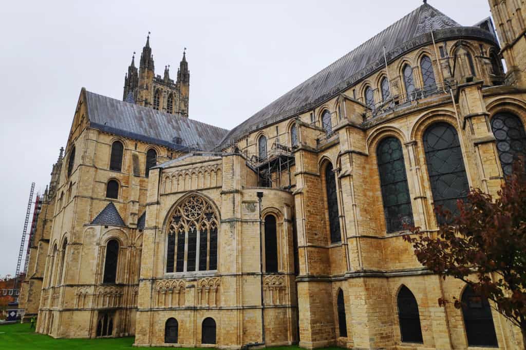 Canterbury Cathedral in South England