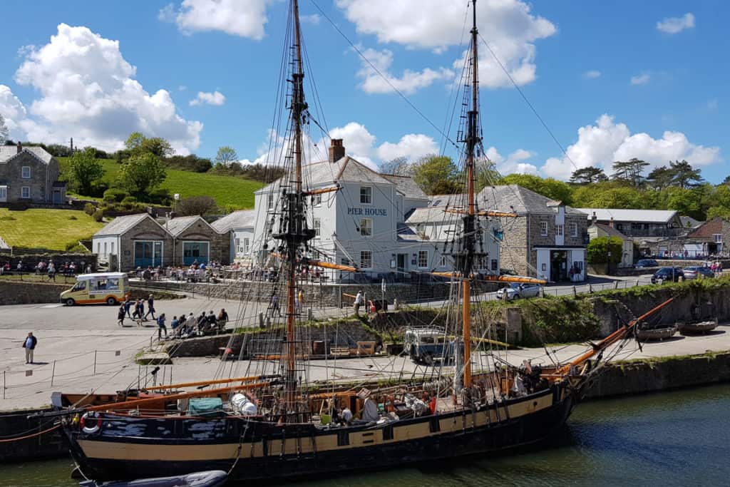 Boat in Charleston, South England