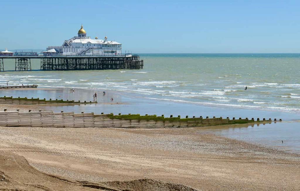 Eastbourne Beach South England