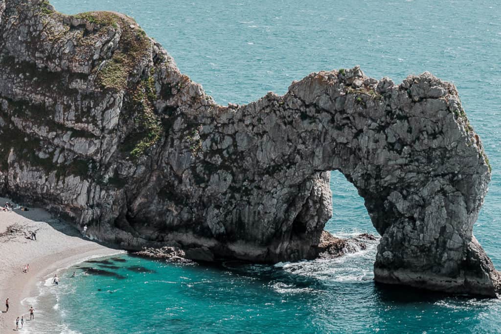 Jurassic Coast in Southern England