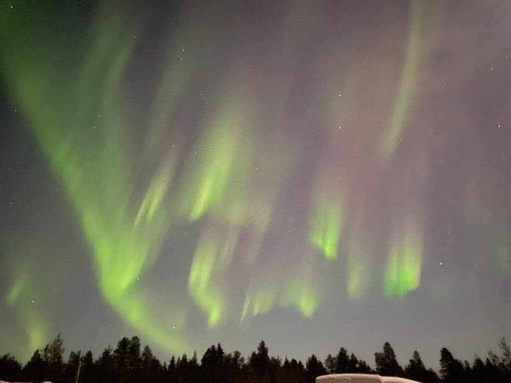 The Northern Lights in Europe - Kiruna