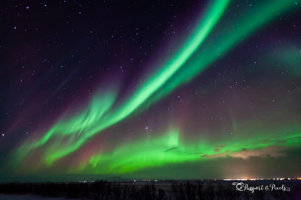 The Northern Lights in Europe - Reykjavik