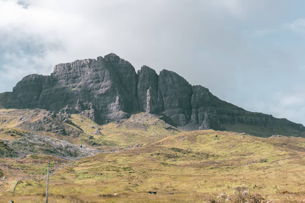 Camping on Skye - Old Man of Storr