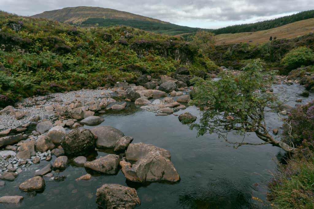 Camping on Skye - Fairy Pools